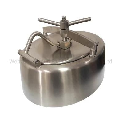 Sanitary Flange Stainless Steel Oval Manhole