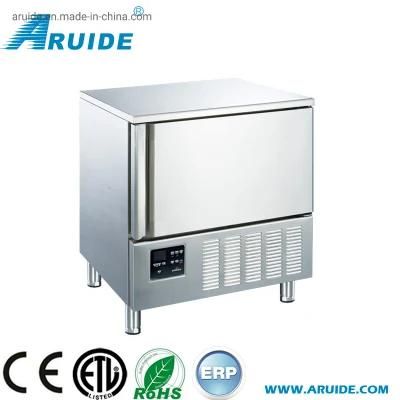 5 Trays Air Cooling Imported Compressor Mini Blast Freezer (AK05-D)