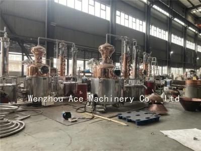 Best Price Still Equipment Moonshine for Electric Heating Gas Steam for Gin Basket Copper ...