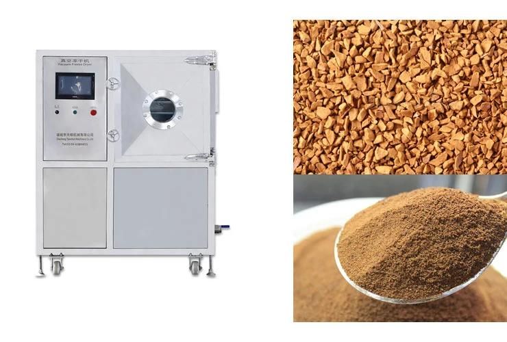 Food vacuum Freezing Drying Machine for Sale 25kg Coffee Freeze Dryer