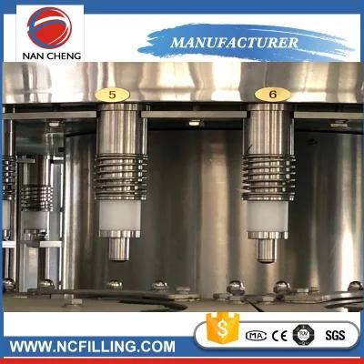 Automatic 3 in 1 Sparkling Mineral Water Filling Machine