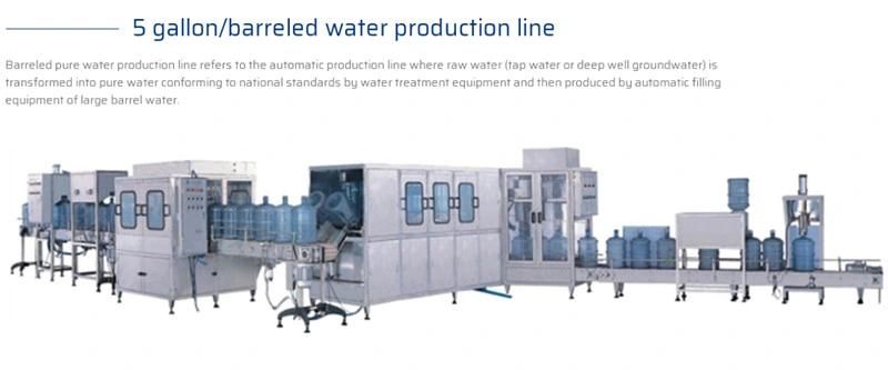 Linear 1gallon 3gallon 5gallon Barrel Water Filling Machine