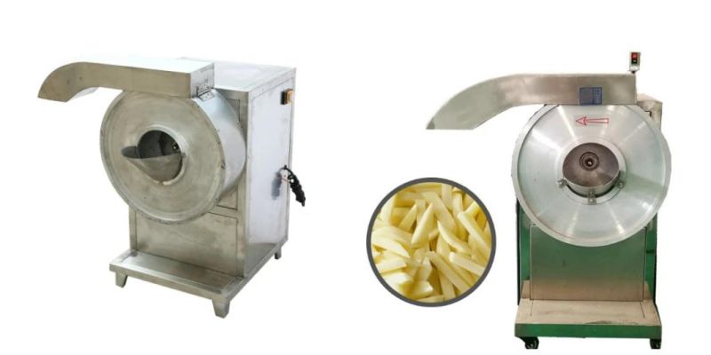 Industrial Potato Cutting Machine French Fries Processing Machine