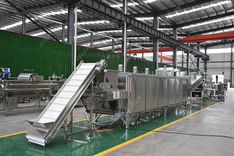 100-1000kg/H Peanut Butter Processing Making Equipment with Cooling Device