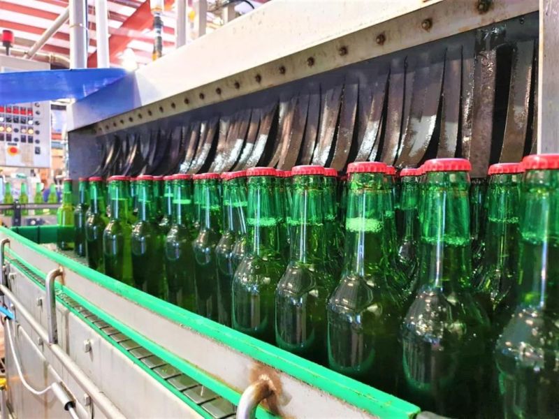 Bottled Canned Beer Spray Pasteurizer Equipment Machine