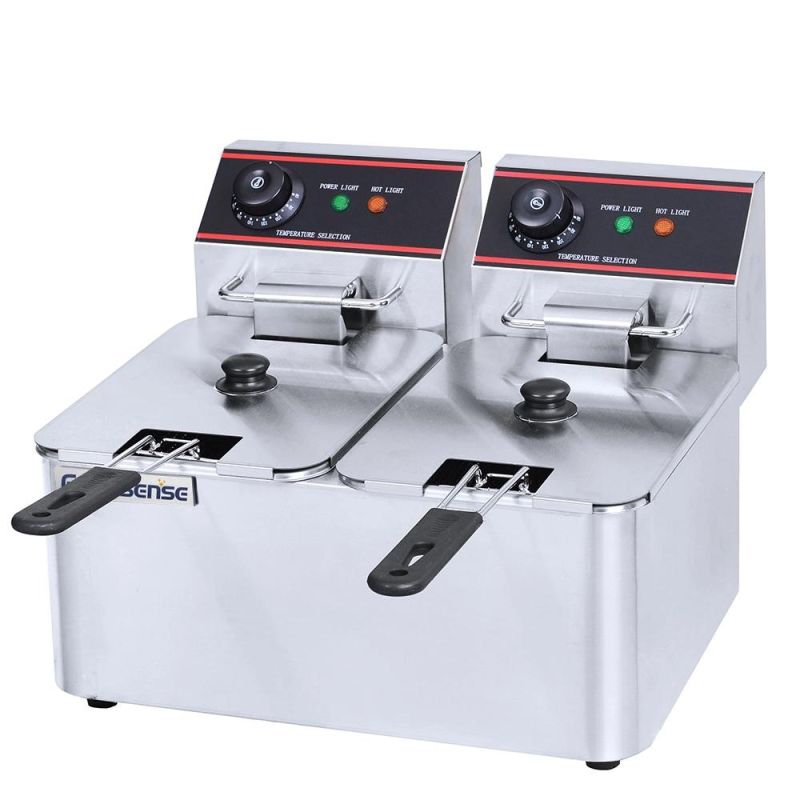 Commercial Auto Lift Electric Potato Deep Fryer Electric