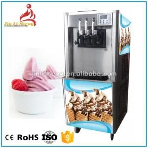 Soft Ice Machine Price with High Voltage and Low Voltage Protection