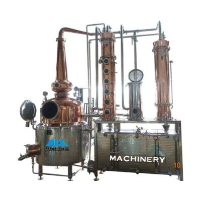 500 Liter Copper Distillation Equipment Moonshine Distiller Distillery Alcohol Still