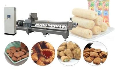 China Machines Supplier Chocolate Filling-Core Corn Puffed Snack Food /Cheese Ball Food ...