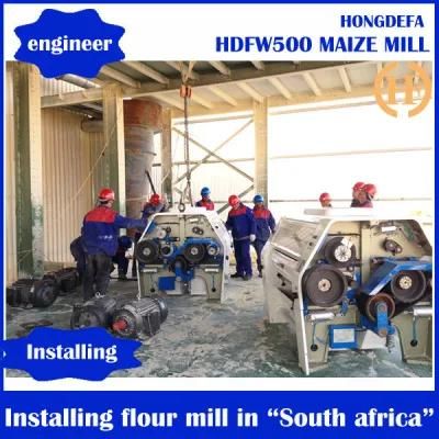 Running Well Maize Flour Milling Machines