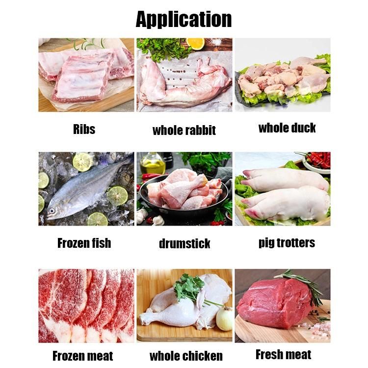 Electric Frozen Steak Lamb Cutting Machine Frozen Meat Chicken Rib Chopper Cutter Meat Dicer