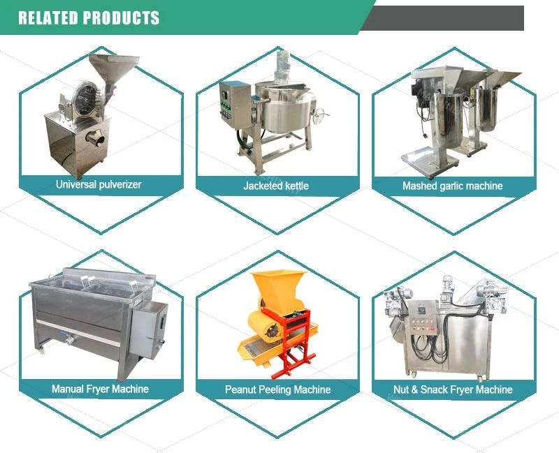 Excellent Performance Ginger Garlic Paste Almond Sesame Paste Grinder Machine