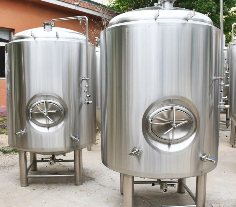 2000L Bright Tank Stainless Steel Pressure Tank