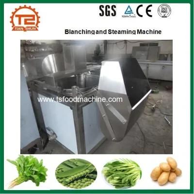 Green Vegetables Fruits Potato Steaming and Blanching Machine