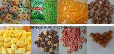 Automatic High Quality Puffed Extruded Corn Snack Food Making Machine