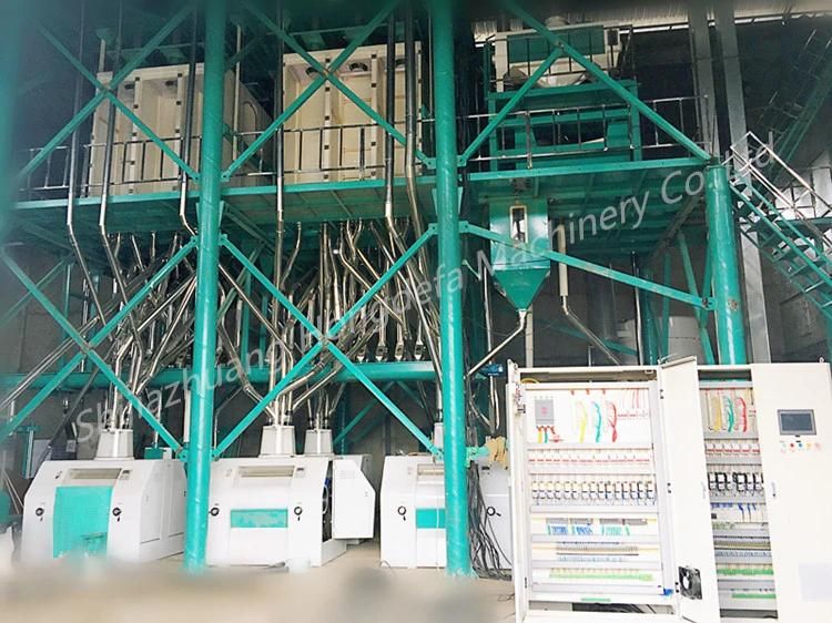 Hongdefa 80t/D Wheat Flour Mill Machine in Africa