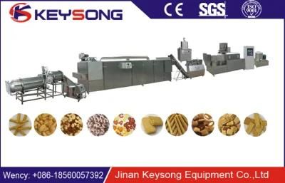 Finger Pillow Shape Core Filling Snack Food Making Extruder Machine