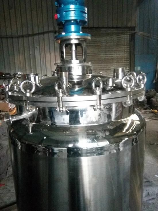 Double Jackets Tank with Mixer Reaction Tank Holding Tank