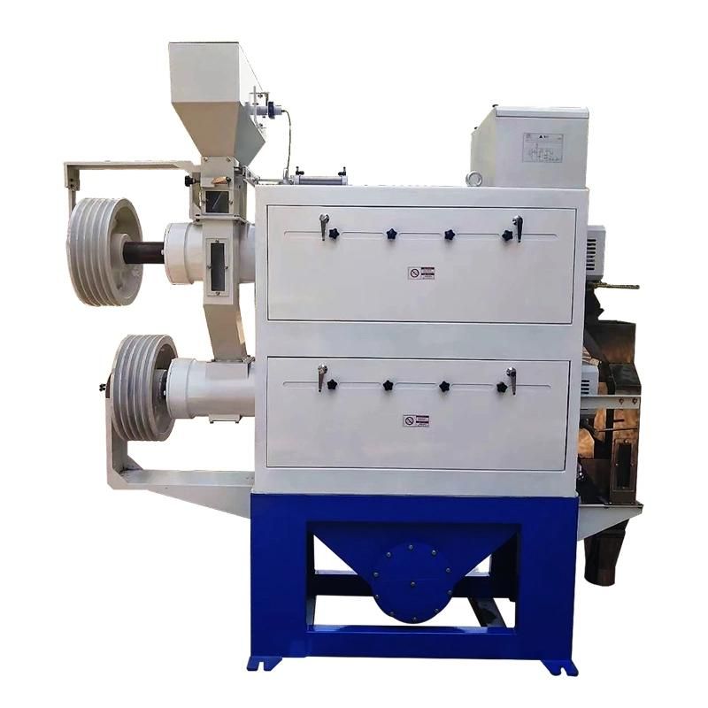 Double Roller Double Motor Rice Polishing Machine Rice Polisher