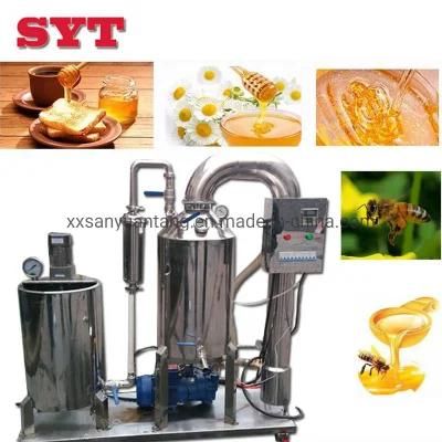 Small Capacity 0.5t/8h Electric Honey Extractor and Honey Vacuum Concentrates Machine