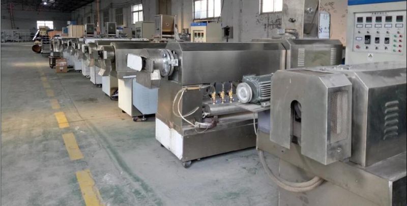 Fried Pellet Snack Macaroni Pasta Noodle Food Extruder Extrusion Machine