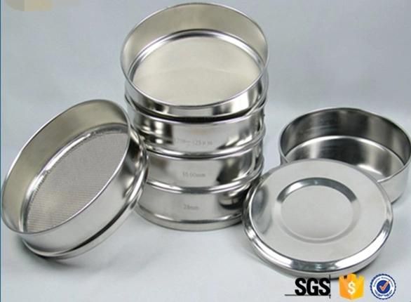 Round Stainless Steel Wire Mesh Grain Hand Sieve