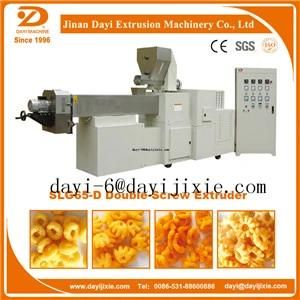 Double Screw Puffed Snack Extruder/Corn Puffed Snack Extrusion Machinery