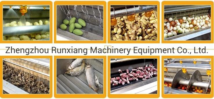 Industrial Fresh Vegetable Fruits Cleaning Drying Processing Dry Dates Washing Machine