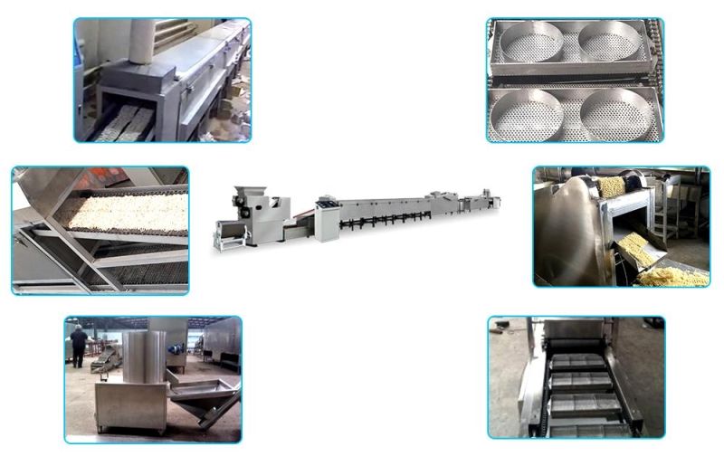 Stainless Steel Instant Noodles Machinery Production Line