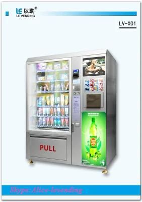 Combo Snack and Coffee Vending Machine for Hospital LV-X01