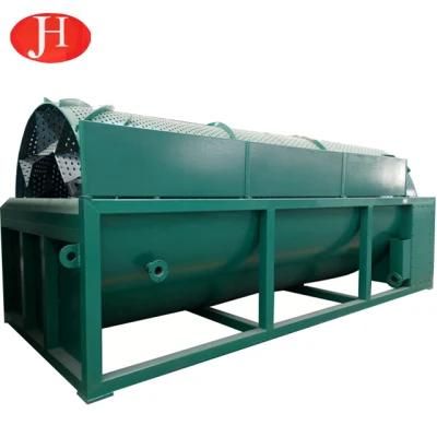 Potato Washing Machine Rotary Washer Potato Starch Making Cleaning Processing Plant