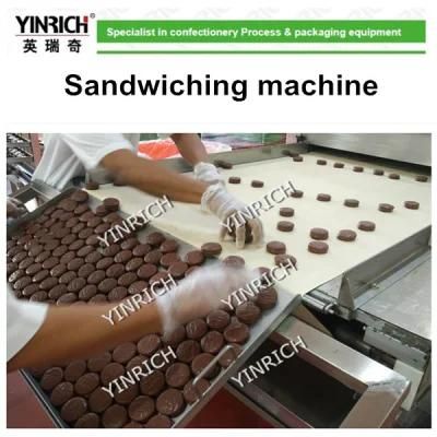 Biscuit Machine Sandwich Machine Cookie Capper (Sandwiching Machine) Cookie Maker with Ce ...