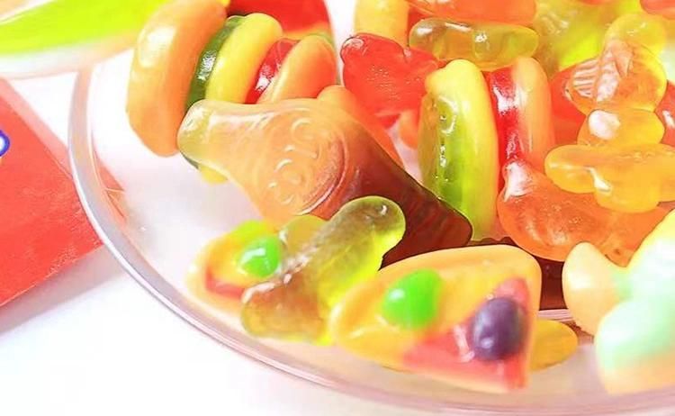 Jelly Candy Depositing Line Cool Candy Forming Machines Snack Machine