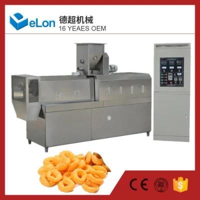 Automatic Puffed Corn Stick Ring Ball Snack Making Extruder Machinery