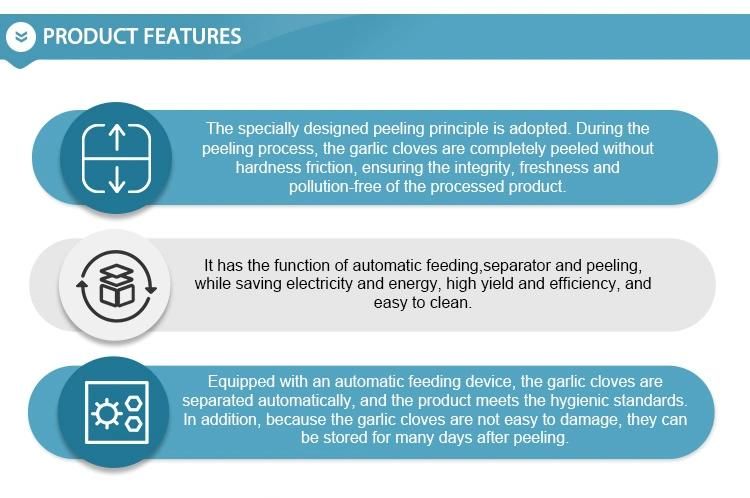 Qinghua Automatic Garlic Peeling Line Equipment
