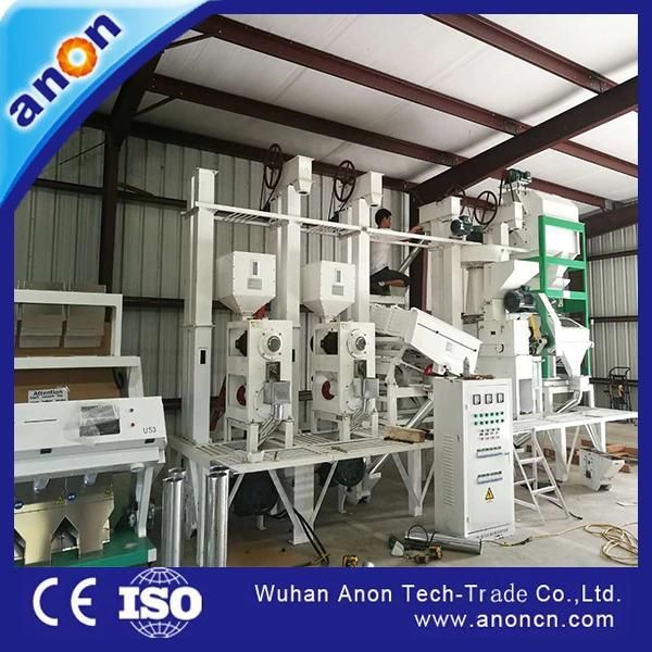 Anon Factory Price Small Scale Rice Milling Machine