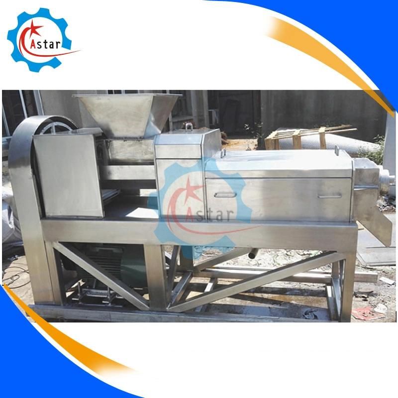 Stainless Steel 500kg/H Hydraulic Coconut Juice Machine