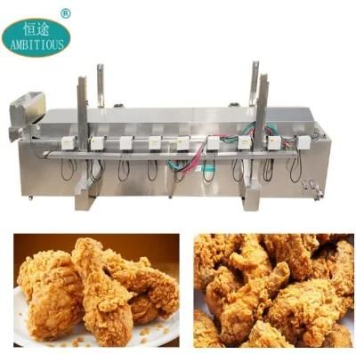 Automatic Chicken Nugget Production Line and Chicken Fillet Fryer and Frying Machine