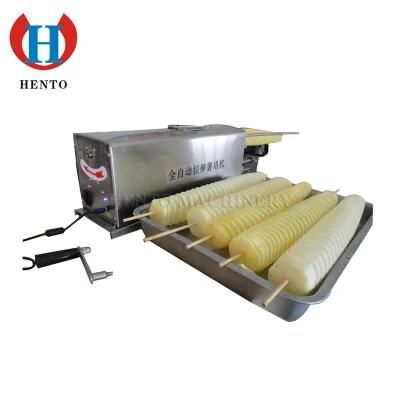 Factory Price Spiral Potato Cutter / Electric Spiral Potato Cutter / Potato Chips Cutting ...