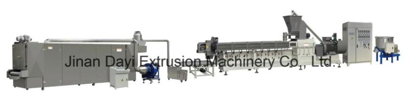 Twin Screw Extruder Ce Standard Automatic Instant Nutrition Artificial Rice Making Machine