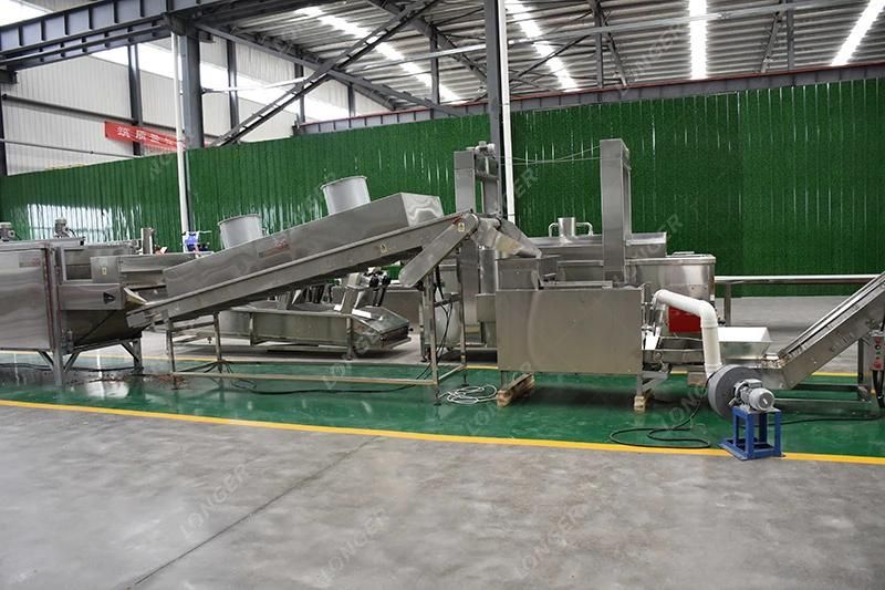 100-1000kg/H Peanut Butter Processing Making Equipment with Cooling Device