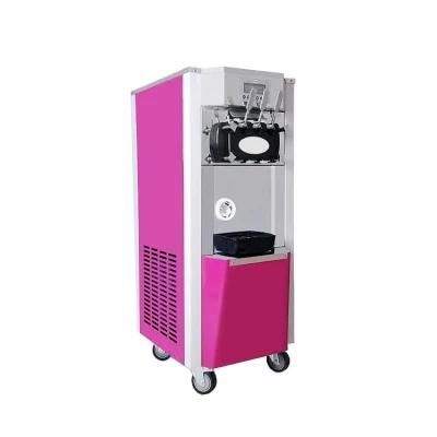 Pre Cooling Air Pump Soft Ice Cream Snack Machine Make