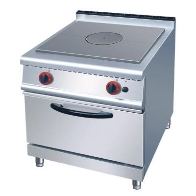 Gas French Hot-Plate Cooker with Gas Oven 700mm