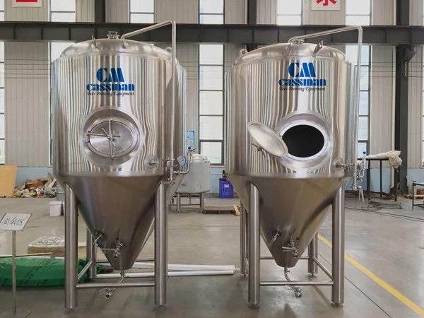 Cassman Factory Supplied SUS304 1000L Beer Brewing Machine with CE Certificate