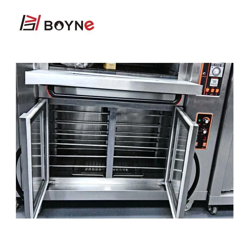 Commercial Bakery Kitchen Machine Gas Baking Oven with Proofer