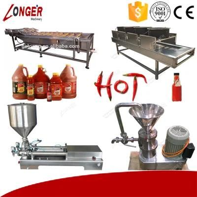 Professional Chili Red Pepper Sauce Processing Machine