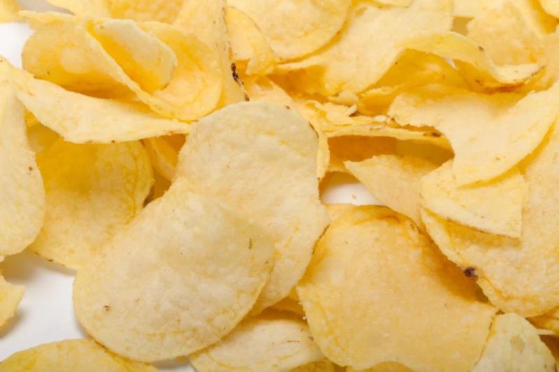 Large Scale Pringles Potato Chips Process Line Complete Potato Chips Machinery