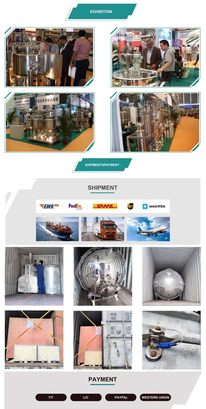 Stainless Steel 304 Jacketed Storage Tank Cow Camel Goat Dairy Milk Cooling Tank with Compressor and Agitator Mixer System Machine
