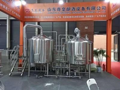 10bbl Mash Tun 2 Vessel Beer Making Machine 10bbl Brewery Equipment SUS314 Steam Heated