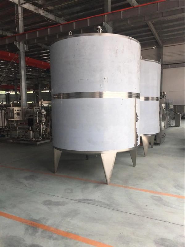 Stainless Steel Steam Heating Tank with Agitator